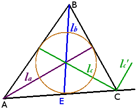 Bisectrices del triángulo
