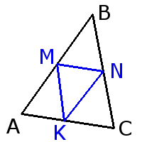 Paralela media del triángulo